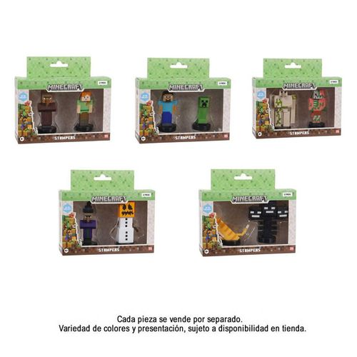 Figura Minecraft Stampers 2 Pack Window Box MNC18000