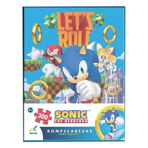 Rompecabezas Lenticular Sonic 300 Piezas
