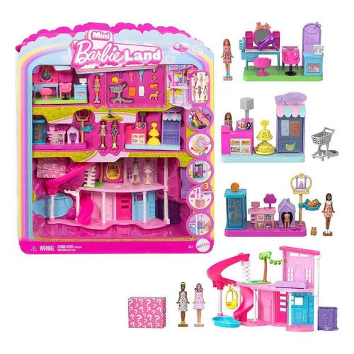Barbie Mini BarbieLand Set de Juego Paquete Mundo Miniatura