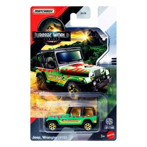 Matchbox Vehículo de Juguete Jurassic World Auto Básico 1 Pieza