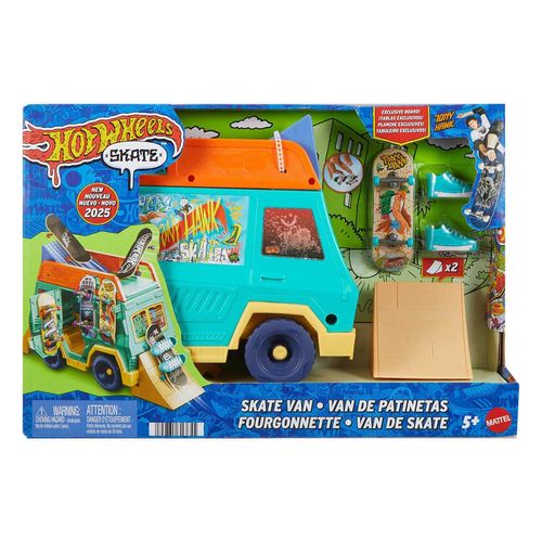 Hot Wheels Skate Pista de Juguete Skate Van