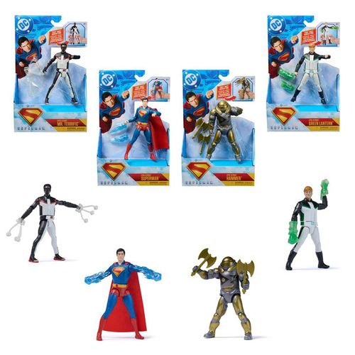 Figura con Mecanismo 6in Superman Película Asst Spin Master 1 Pieza