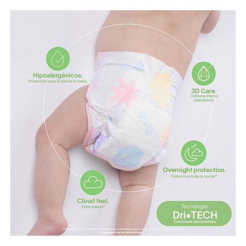 Pañales Bum Co. Etapa 4 Grande (9 a 12 kg) 40 Pañales
