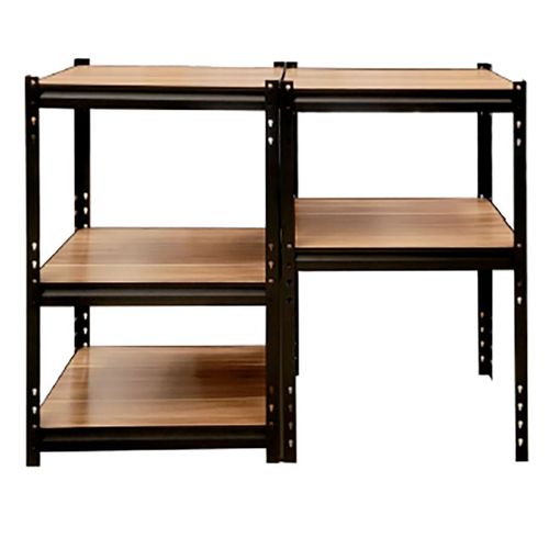 Librero Mueblemex Indu Negro Nuez