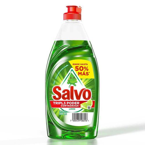 Lavatrastes Salvo Limón 500ml