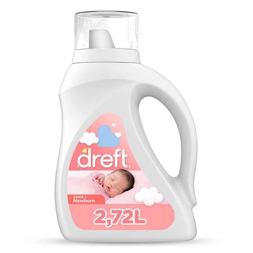 Detergente Líquido Dreft Newborn 2.72L