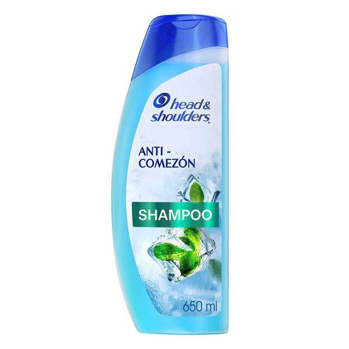 Shampoo Head & Shoulders Anti-Comezón con menta 650ml