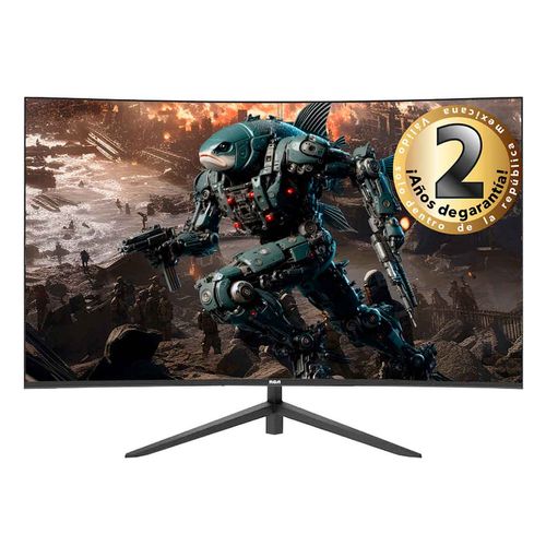 Monitor RCA Gaming Curvo 27 Pulgadas FHD Negro