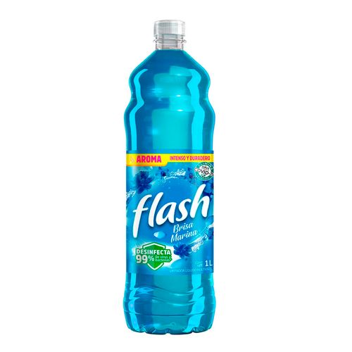 Limpiador Multiusos Flash Líquido aroma Brisa Marina 1L