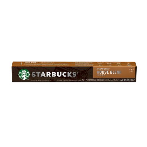 Café en Cápsula Starbucks by Nesspresso House Blend Lungo con 10 Cápsulas