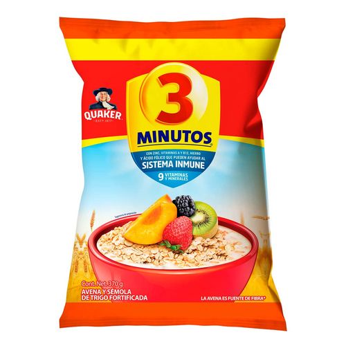 Avena 3 Minutos Natural 370g