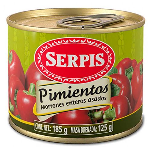 Pimiento Serpis Morrón Entero 185g