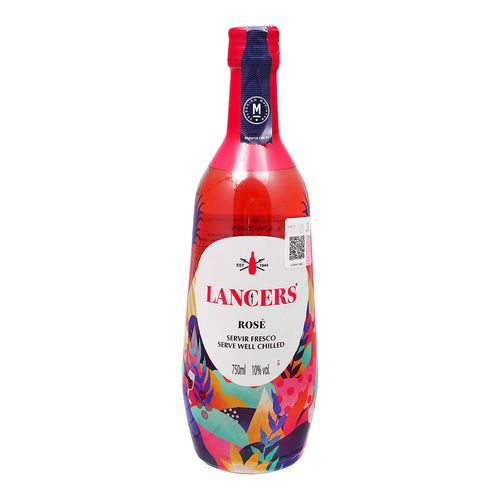Vino Rosado Portugués Lancers Semi Espumoso de 750ml