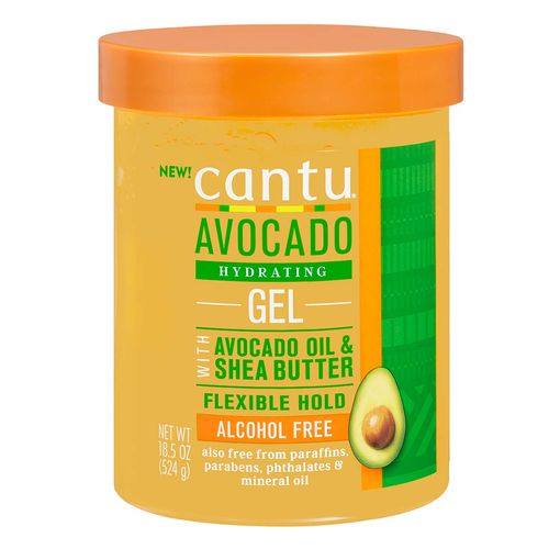 Gel para Peinar Cantu Aguacate Hidratante Libre de Alcohol 524g