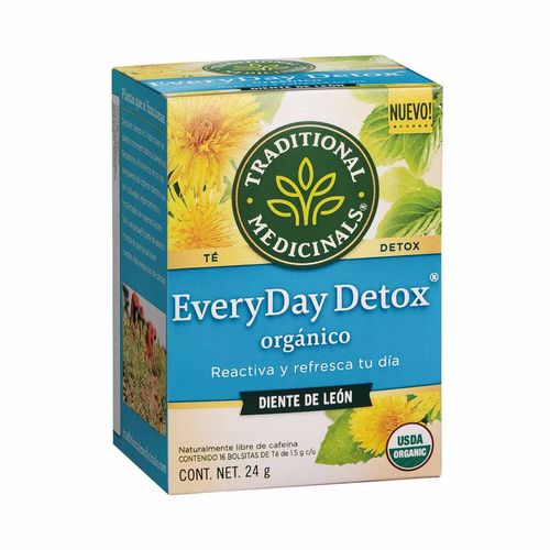 Té Traditional Medicinals Every Day Detox 24g