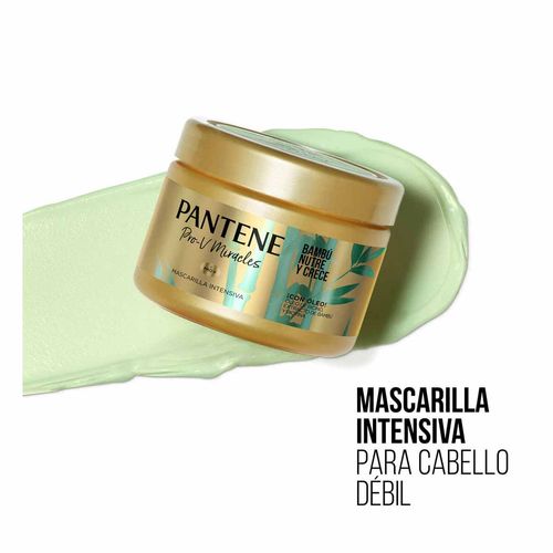 Mascarilla Pantene Bambú Nutre & Crece 300ml