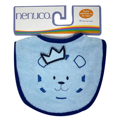 Babero Nenuco Azul