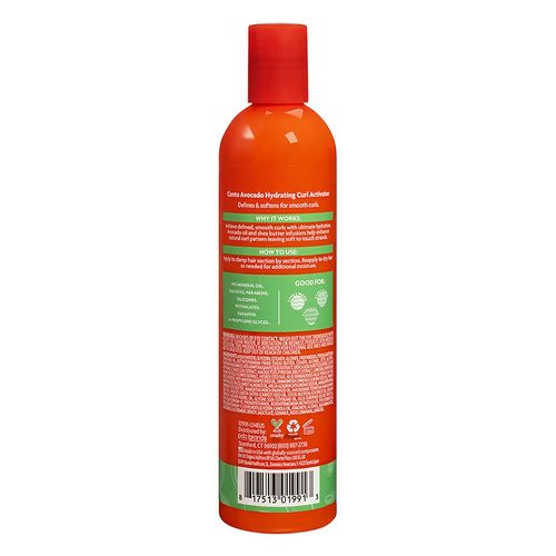 Crema para Peinar Cantu Aguacate Hidratante Activador de Rizos 355ml