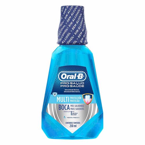Enjuague Bucal Oral-B Pro-Salud Menta Fresca 250ml