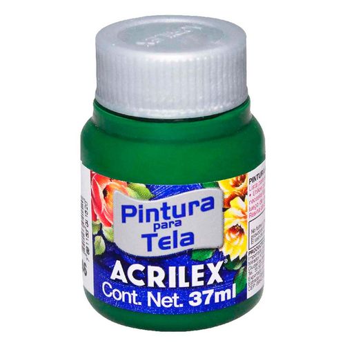 Pintura Mate para Tela Acrilex Verde Pino 37ml
