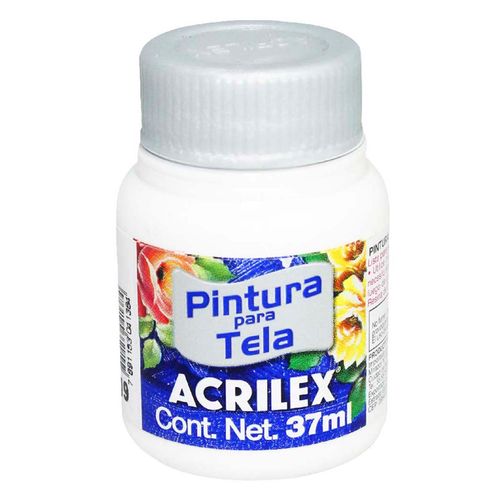 Pintura Mate para Tela Acrilex Blanco 37ml