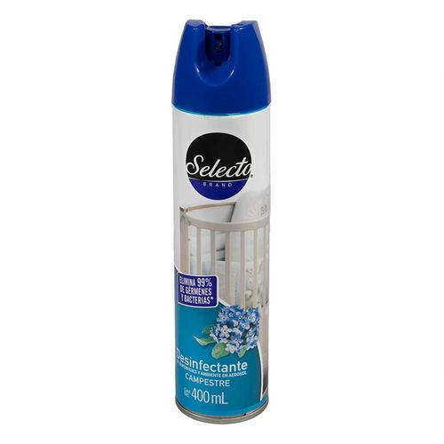Desinfectante en Aerosol Selecto Campestre 400ml