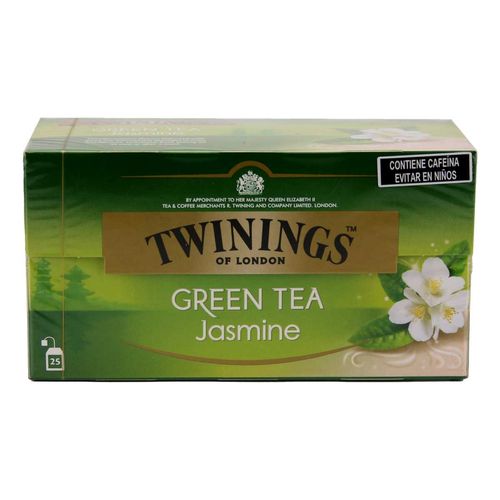 Té Twinings Verde Jazmín 25 sobres 45g