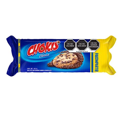 Galletas Gamesa Chokis Chocolate 142.5g