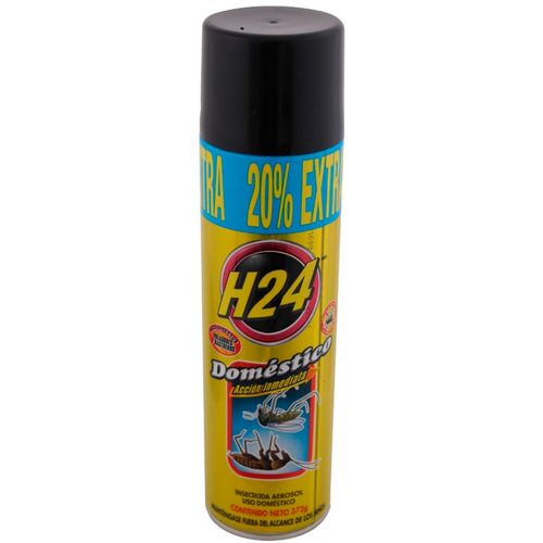 Insecticida en Aerosol H24 Doméstico Mata Insectos Voladores 372g