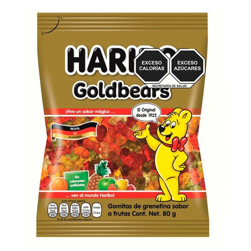 Gomitas Haribo de Ositos 80g
