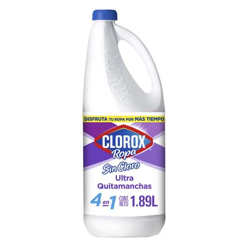 Desmanchador Clorox Ropa Blancos Brillantes 1.89L