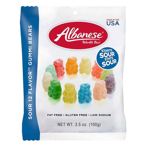 Gomitas de Ositos Agridulces Albanes 100g