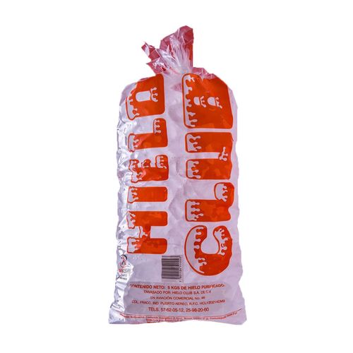 Hielo Club Cilíndrico 5Kg