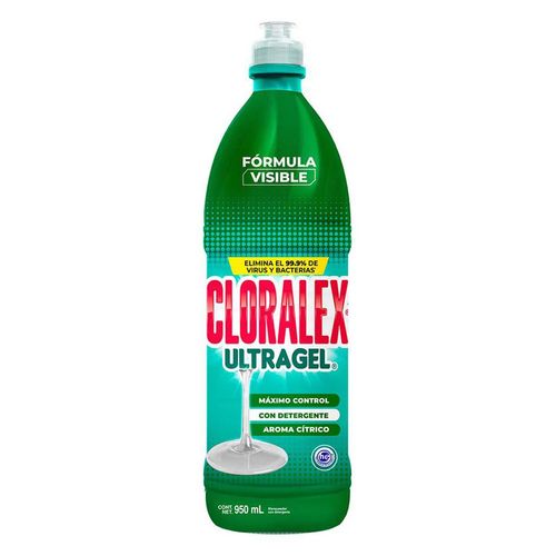 Blanqueador Ultragel Cloralex Poder Desmanchador Formula Vis 950ml