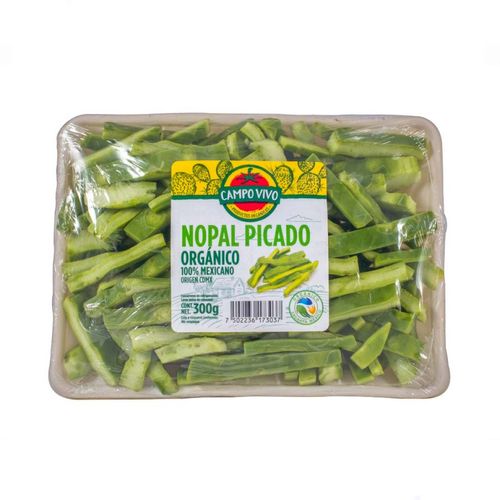 Nopal Picado Campo Vivo Orgánico 300g