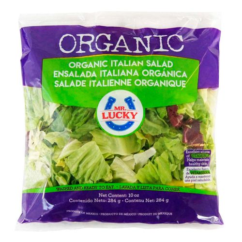 Ensalada Italiana Mr. Lucky Orgánica 284g