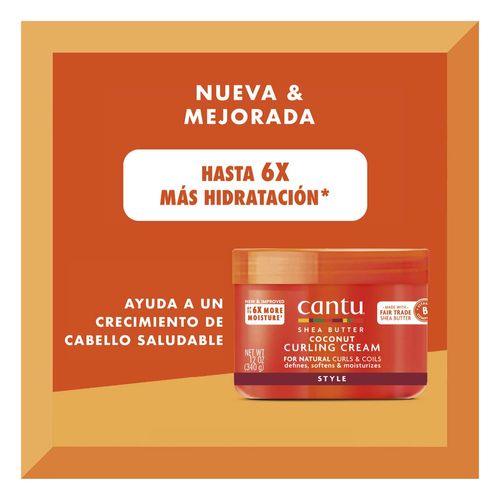 Crema para Peinar Cantu Shea Butter para Rizos 340g