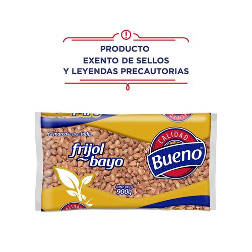 Frijol Bayo Calidad Bueno 900g