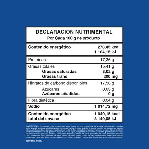 Nuggets Pilgrim's de Pechuga de Pollo 700g