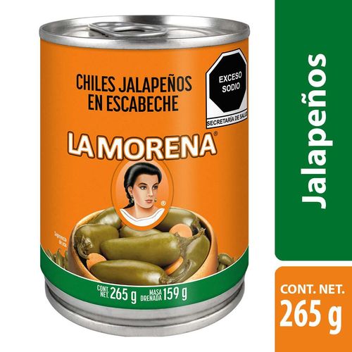Jalapeños La Morena 265g