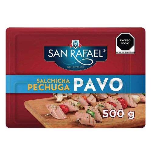 Salchichas de Pechuga de Pavo San Rafael 500g