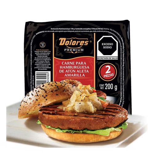 Hamburguesa de Atún Dolores 200g