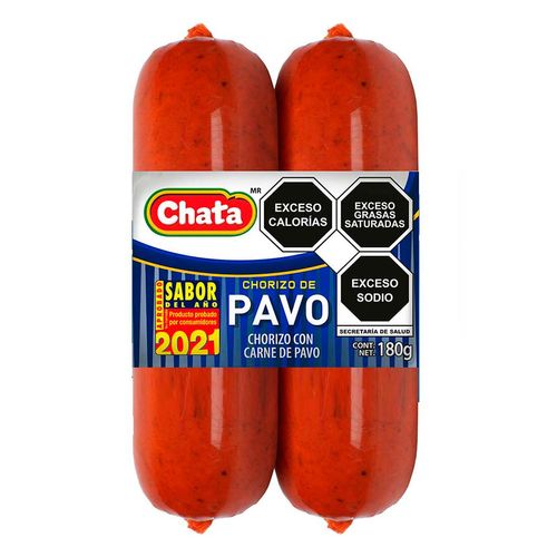 Chorizo Chata Pavo Chaco 180g