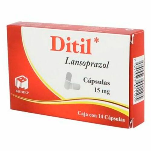 Cápsulas Genéricas Lansoprazol 15mg Caja con 14 Cápsulas