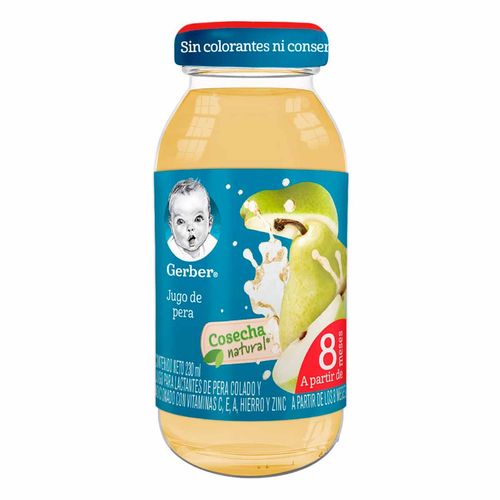 Jugo Gerber Cosecha Natural Etapa 3 Pera 230ml