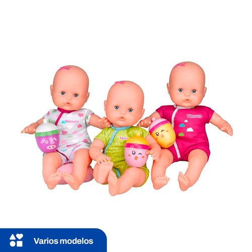 Muñeco Nenuco Biberón Sonajero