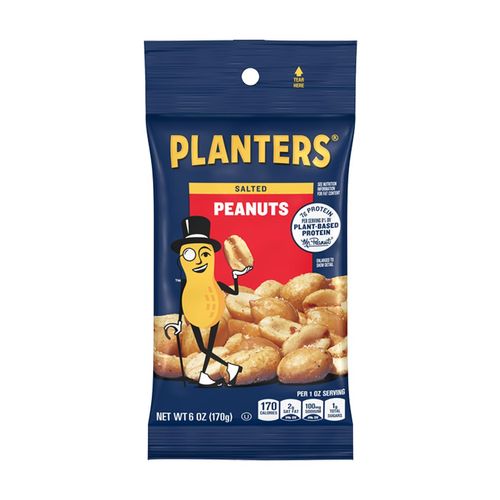 Cacahuates Planters Salted Peanuts 170g