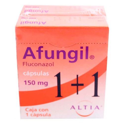 Cápsulas Afungil 150mg 2 Cajas con 1 Cápsula