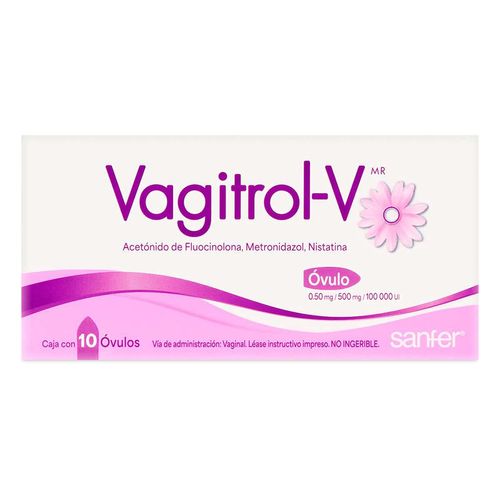 Óvulos Vagitrol-V Caja con 10 Óvulos