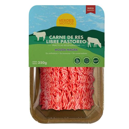 Carne molida de Res Verdes Motivos 350g